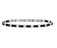 Bracciale Breil Uomo Ceramic Brick in Acciaio TJ3454 - TJ3454